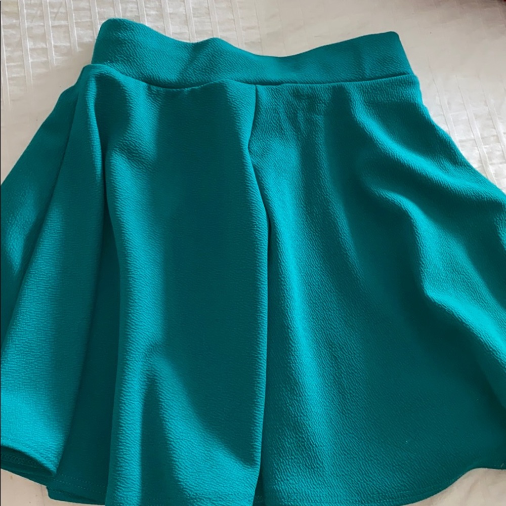 Teal Skirt